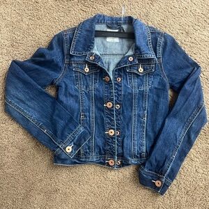 Aeropostale Blue and White Striped Fabric